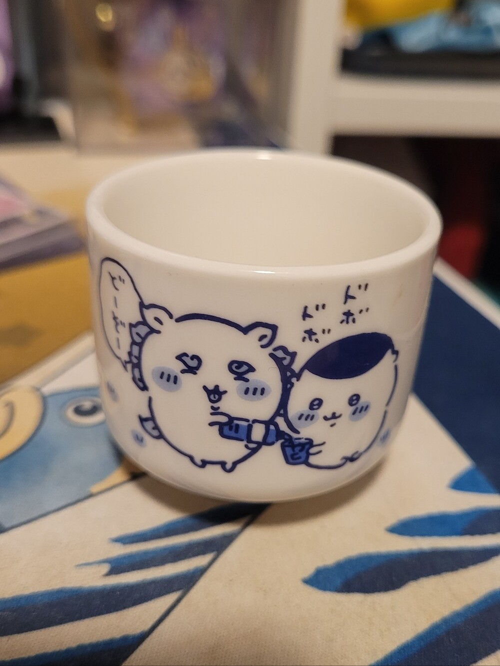 Chiikawa Sake Cup Shisa Kurimanju
